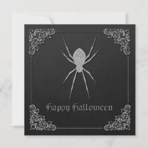 Silver Spider Halloween