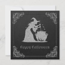 Silver Witch e Cauldron Halloween