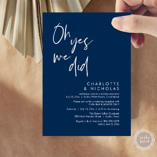 Convite Sim, Fizemos, Bar De Caixa Da Festa Jante De Casam