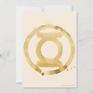 Convite Símbolo de Lanterna do Café