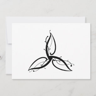 Convite Símbolo Triquetra Odin Norse Wicca