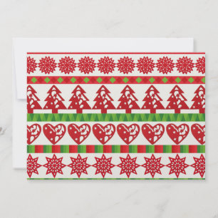 Convite símbolos de Natal