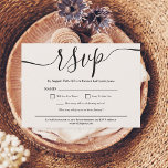 Convite Simples casamento branco preto rsvp<br><div class="desc">Simples e elegante casamento branco preto rsvp   nome e data no verso</div>