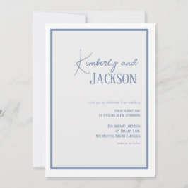 Convite Simples de Casamento de primavera Lilac So