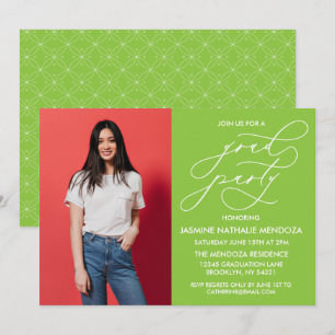 CONVITE SIMPLES DE GRADUAÇÃO DE CALLIGRÁFICO WHIMS