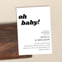 Simples e Bonito Fundo Branco Moderno Chá de frald