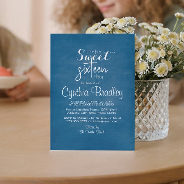 Convite Simples e elegante Festa de aniversário Doce Dezes (Criador carregado)