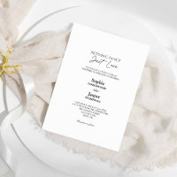 Simples e Moderno Casamento de Nada de Rico