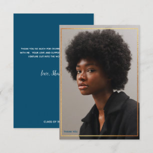 Convite Simples E Moderno Graduação De Fronteira Dourada O