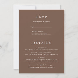 Convite Simples Elegantes detalhes e RSVP de casamento min
