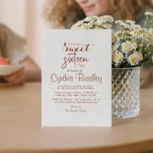 Simples Festa de aniversário Branca Doce Dezesseis