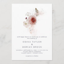 Simples Floral O Casamento De