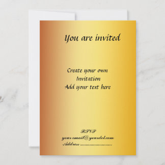 Convite Simples GoLd