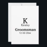 Convite SIMPLES MINIMAL adicione seu nome presente persona<br><div class="desc">design</div>