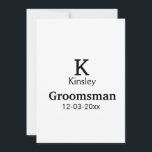 Convite SIMPLES MINIMAL adicione seu nome presente persona<br><div class="desc">design</div>