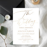Convite Simples Para Casamento De Caligrafia Moder<br><div class="desc">*NÃO REAL FOIL* ***este design é parte de uma coleção correspondente*** ______________________ este modelo é totalmente editável / personalizável por você o cliente - clique em personalizar outro botão se você quiser mover, adicionar, excluir ou fazer alterações significativas ao design ________________________ *se tiver perguntas sobre DESIGN ou necessitar de mais...</div>