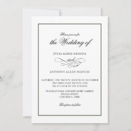 Convite Simples para Pine e Neve