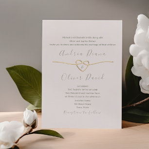 Convite Simples Script Sage Green Wedding