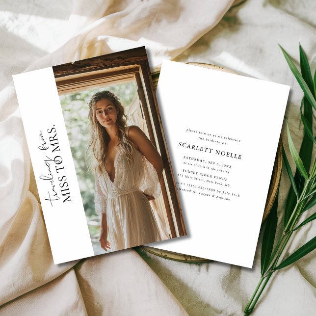 Convite Simples Viajando para a foto do Chá de panela da S (Criador carregado)