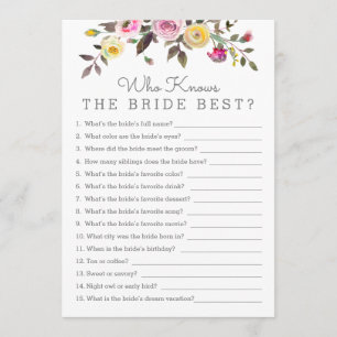 Convite Simplesmente Bonito Quem Conhece O Seu Melhor Cart