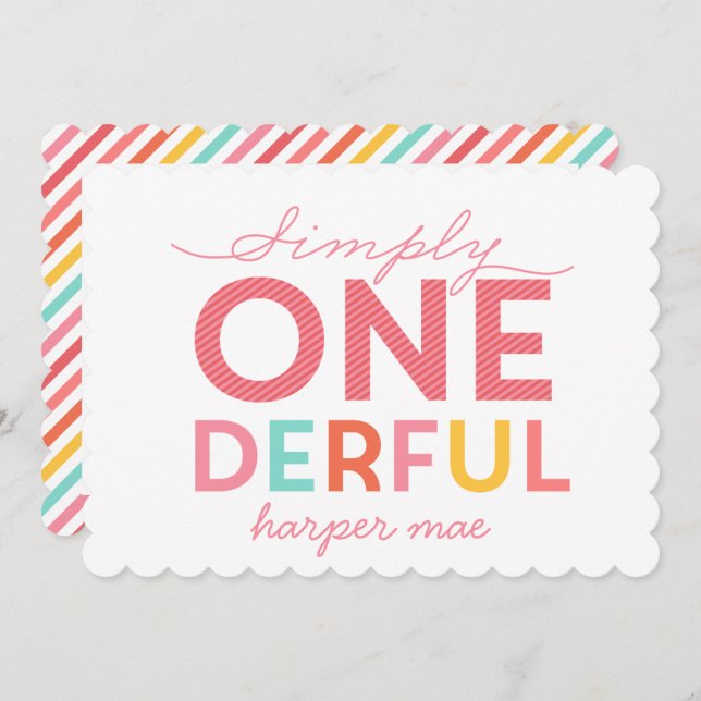 CONVITE SIMPLESMENTE MARAVILHOSO (Frente/Verso)