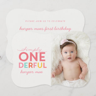 CONVITE SIMPLESMENTE ONEDERFUL MARAVILHOSO