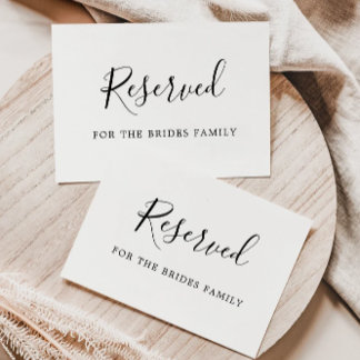Convite Sinais De Cadeira Mínimos Reservados, Casamento De