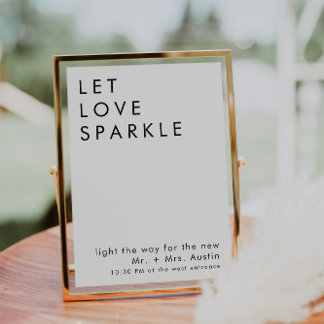 Convite sinal de casamento minimalista moderno