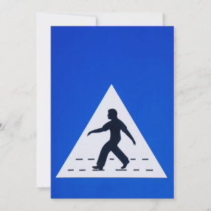 Convite Sinal de passagem de pedestres Omani - Muscat, Oma