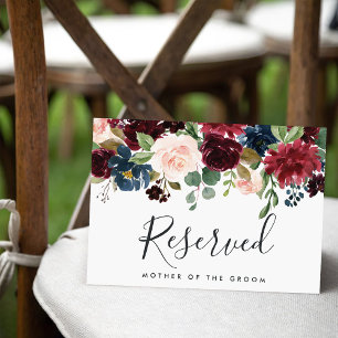 Convite Sinal de Reserva de Casamento Radiant Bloom