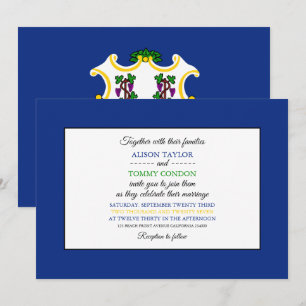 Convite Sinalizador do Connecticuter, Bandeira do Casament