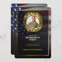 Sinalizador EUA | Dourada Laurel Leaf | Reforma do