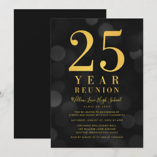 Convite Sindicato das luzes escuras dos livros de 25 anos