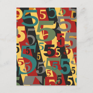 Convite Sinfonia # 5 quintos ou Fiftieth aniversários