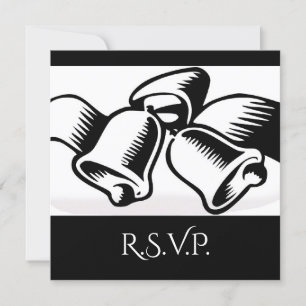 Convite Sininhos de Casamento RSVP