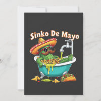 Sinko de Mayo"Cacto engraçado do Cinco de Mayo