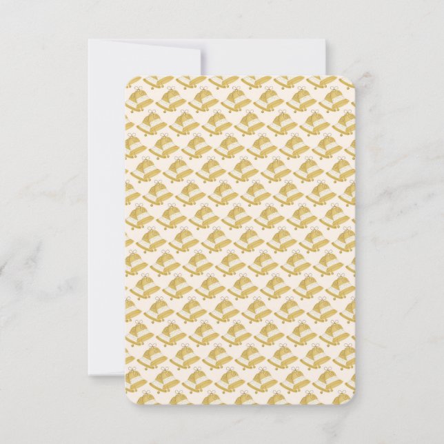 Convite Sinos de Casamento (vazio no verso) (Frente)