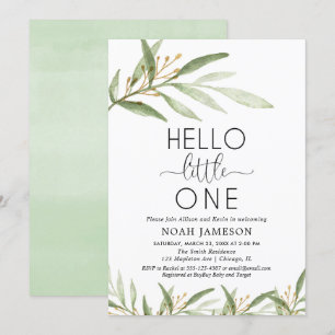 Convite Sip and See convida, reunião moderna e saudação