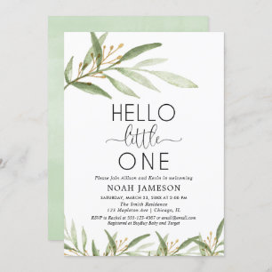 Convite Sip and See, encontro e saudação modernos