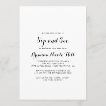 Sip e veja a caligrafia moderna