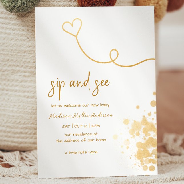 Convite Sip Simples E Veja (Criador carregado)