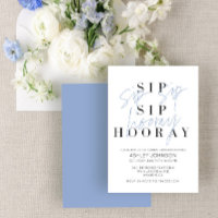 Sip Sip Hooray Modern Steel Blue Chá de panela