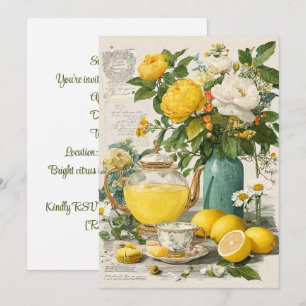 Convite Sips Sunshine Convidam   Lemon Zest