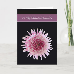 Convite Sister in Law to Be Will you be My Bridesmaid Card