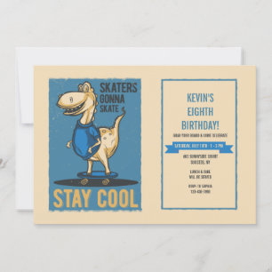 Convite Skater Gonna Skate