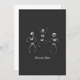 Convite Skeleton dance