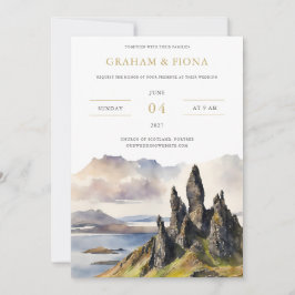 Convite Skye Watercolor Invitation