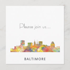 CONVITE SKYLINE WB1 DE BALTIMORE MARYLAND -