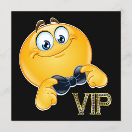 Convite Smile VIP Black Tie Event