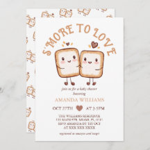 S'more to Love Kawaii Campfire Chá de fraldas